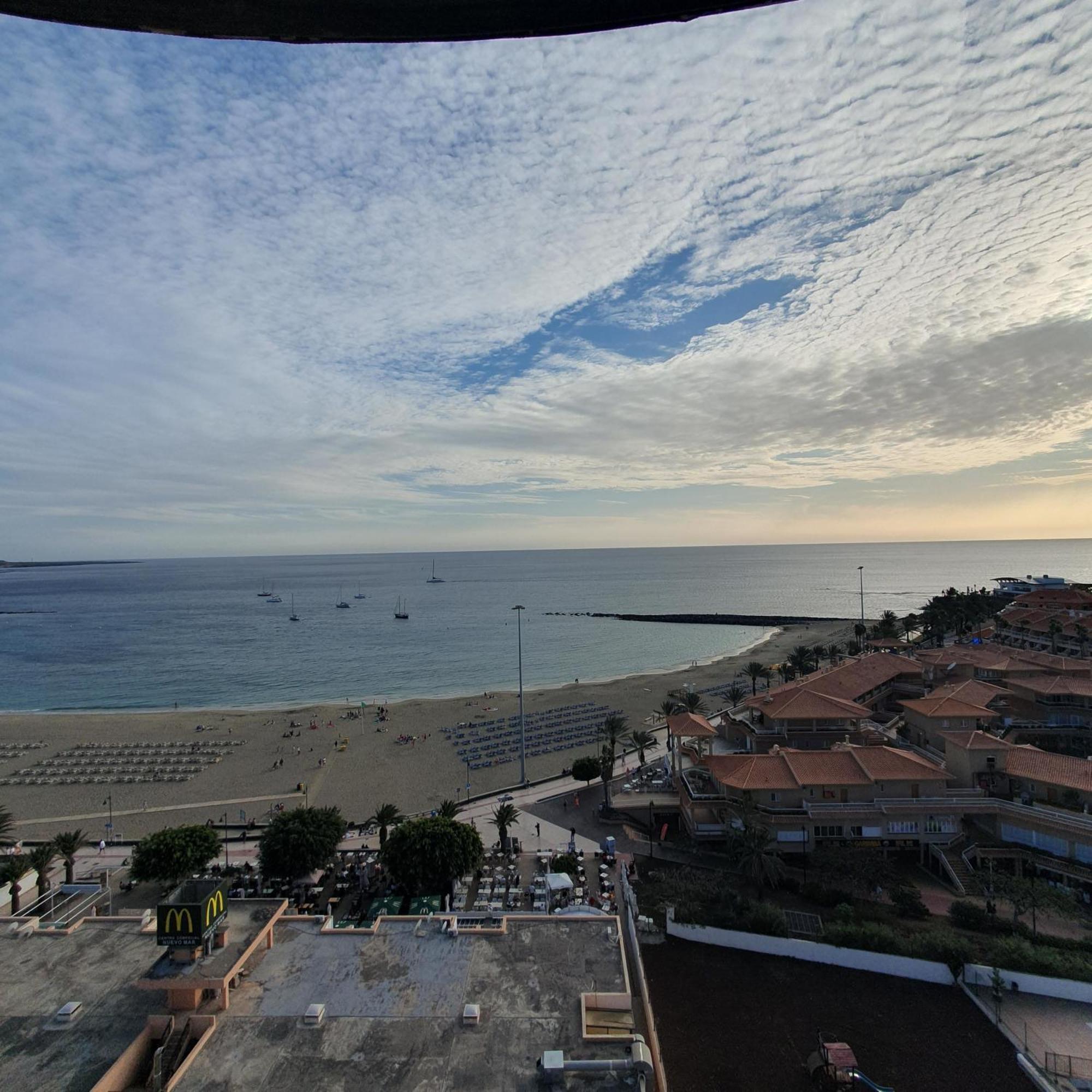 Panoramic Seaview Las Vistas Beach Studio Apartment Арона Экстерьер фото
